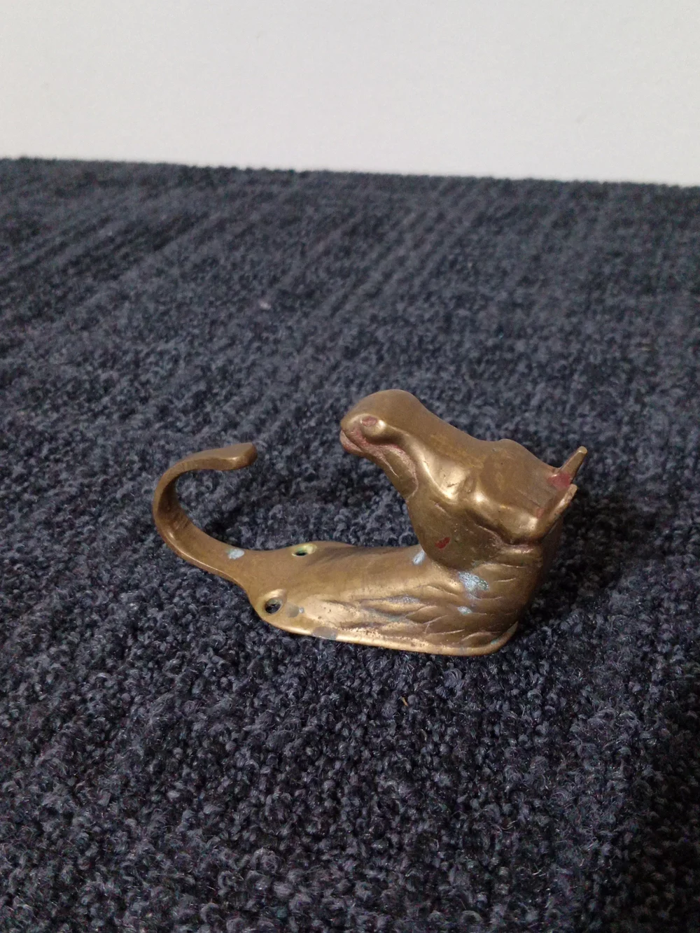 Brass Horse Head Wall Hook